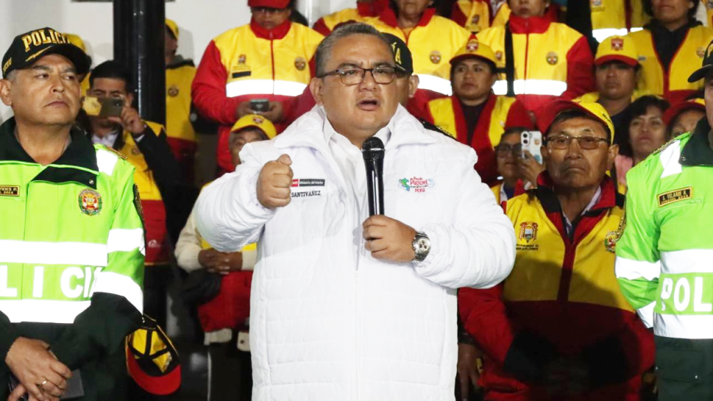 Juan José Santivañez reitera que denunciará a jueces y fiscales que liberen a delincuentes