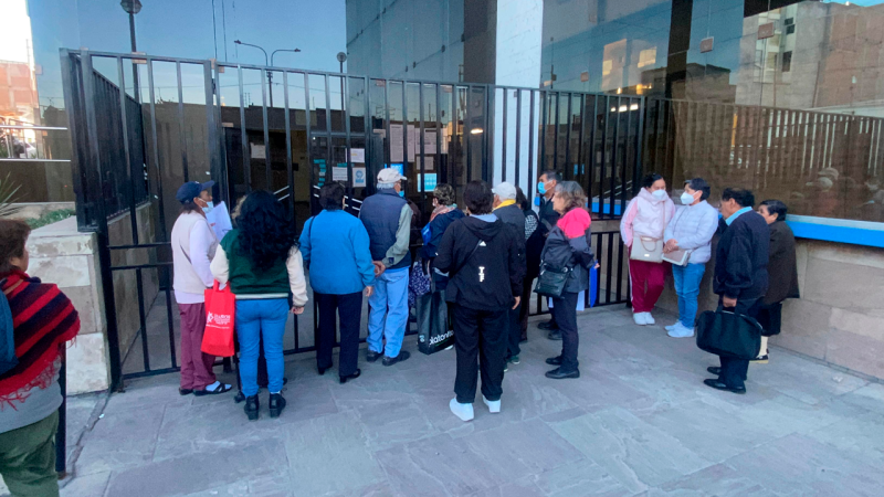 Arequipa Asegurados afectados por paralización de trabajadores de EsSalud