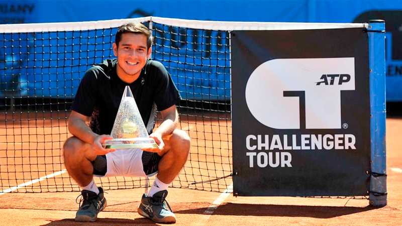 Orgullo peruano Tenista Gonzalo Bueno se coronó campeón en República Checa